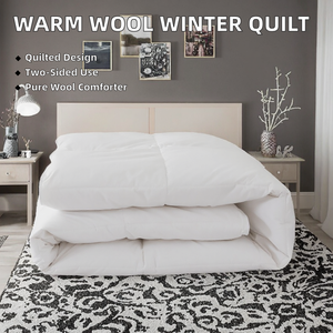 <span class=keywords><strong>Couette</strong></span> moderne à expédition instantanée, 530 g/m², chaude, écologique, réversible, hypoallergénique, pour la maison et l'hôtel, 100% coton australien naturel - Product Image 2