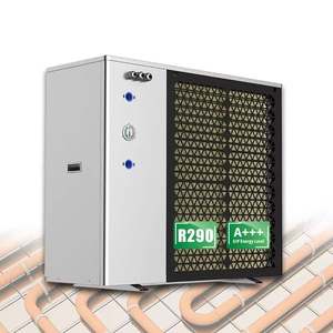 Bomba de circulación de calor aire-agua Monoblock R290 residencial de clima frío 13kw para calefacción de sótano - Product Image 1