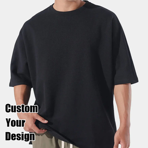 Wholesale OEM High Quality <b>Polyester</b> Cotton Men <b>Tshirt</b> Custom Digital Print Logo design <b>tshirt</b> pattern plain t-shirt for Men - Product Image 5