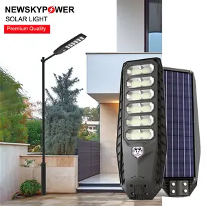 New Product Golden Supplier Solar Street Lights Outdoor Constant Radar Sensor High Lumen 300W 600W Residential Road Lamp