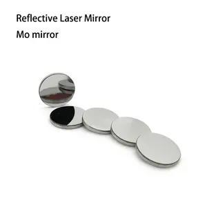 Espejo óptico reflectante Mo para máquina de corte láser, cristal óptico D19.05x3mm CO2, espejo de molibdeno láser, gran oferta