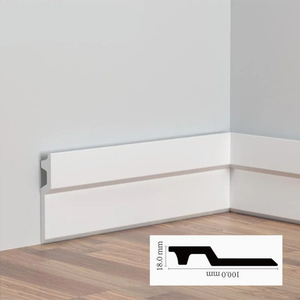 Panel de Pared Decorativo de Poliestireno PS Blanco Moderno, Diseño Cóncavo-Convexo, Certificado CE, Fácil Instalación para Viviendas - Product Image 6