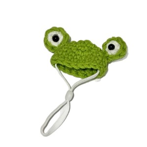 Mini-chapeau personnalisable fait main en crochet pour petits animaux : hamster, perroquet, oiseau, lézard, serpent – Accessoire mignon et exotique pour petits animaux de compagnie - Product Image 5