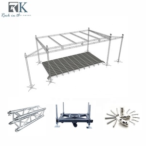 Estructura de Aluminio para Eventos, 290*290mm, Plateada, para Conciertos, Bodas, Espectáculos de Iluminación, Portátil - Product Image 5