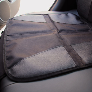 Cojín para asiento de coche, tela Oxford negra universal, antideslizante, resistente al desgaste, accesorio para asiento de coche para bebé para todas las estaciones - Product Image 3