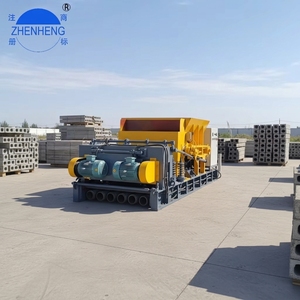 Machine d'extrusion automatique ZHENHENG pour la production de panneaux de sol et de mur en béton précontraint de haute résistance dans une usine de préfabrication - Product Image 1