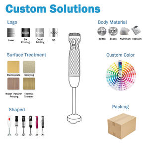 Kommerzieller Automatischer Stabmixer Elektrischer Stabmixer aus Edelstahl für Wohnmobile Multifunktionales Küchengerät - Product Image 6