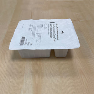 Hastane trakeostomi bakım tepsisi özelleştirilebilir tek kullanımlık servis tepsileri - Product Image 5