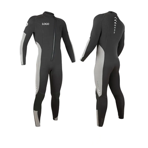 <span class=keywords><strong>Traje</strong></span> de <span class=keywords><strong>Neopreno</strong></span> de 3 mm con Cremallera Frontal y Mangas Largas, Impermeable, para Surf, Triatlón y Buceo - Product Image 2