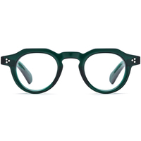 Monturas de Gafas Ópticas de Acetato Borregls para Hombre, Nueva Marca de Diseño, Gafas Redondas Vintage Retro para Mujer, Lentes 19411