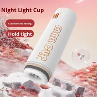 Tishe Modèle Populaire de Masturbation Masculine FJB-003, Coupe Avion Télescopique Chauffante Entièrement Automatique avec Canal de Simulation Vibrante pour Adultes