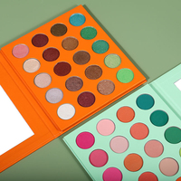Palette de fards à paupières OEM personnalisée 2025 vide, 20 couleurs, vente en gros d'usine, personnalisation