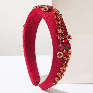 Diadema de Lujo con Forma de Hoja, con Pedrería y Diamantes, Ajustable, Accesorio para el Cabello para Fiestas - Product Image 5