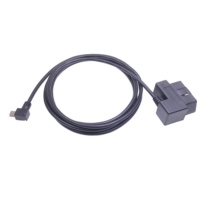 90 Degree Right Angle USB 2.0 Mini B Male to OBD2 Extension Cable for Code Reader