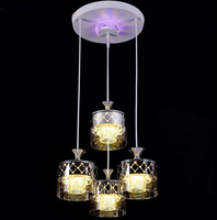 Lustre à LED à angle réglable de style moderne Offre Spéciale la lampe suspendue en verre décorative pour la maison (2257/3 + 1)