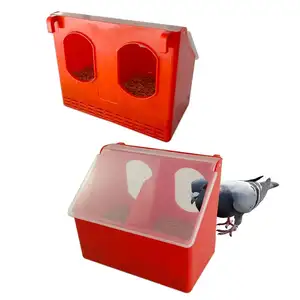 bird parrot racing pigeon automatic 2 3 hole Plastic twin 1 hole pigeon feeder PH-132