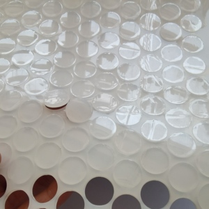 Almohadillas <span class=keywords><strong>para</strong></span> pies de goma de <span class=keywords><strong>silicona</strong></span> con respaldo adhesivo antideslizante Guangdong con rejilla antideslizante - Product Image 3