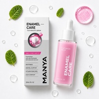 Sérum blanchissant pour les dents en marque privée OEM avec nano-hydroxyapatite pour le soin de l'émail, emballage personnalisé avec logo