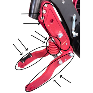 Geofought Electric Scooter Parts Front Rear <b>Swing</b> Arm Front C type Shock Suspension <b>for</b> Geofought E5A M11 Electric scooter - Product Image 6