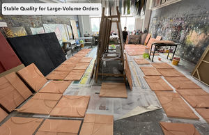 Europe marché hotsale Galerie décoration d'art mural Kit Photos avec modèle suspendu art mural toile 3D <span class=keywords><strong>peinture</strong></span> abstraite - Product Image 3