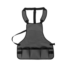 Bolsa de herramientas tipo peto Oxford multibolsillos para cintura, para organización y almacenamiento en trabajos de jardinería, limpieza y reparaciones - Product Image 5