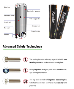 Высокое качество LR03 AM4 1,5 В щелочной MP3 <span class=keywords><strong>AAA</strong></span> аккумулятор 1200 мАч цилиндрический пульт дистанционного управления конкурентоспособная цена игрушки KC сертифицированы - Product Image 6