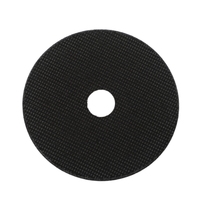 Disque abrasif en oxyde d'aluminium OEM de haute qualité 125x1x22mm pour la découpe de l'acier/du fer, support papier haute efficacité, noir