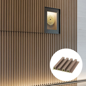 Panneaux muraux WPC décoratifs imperméables, ignifuges et insonorisés, revêtement <span class=keywords><strong>de</strong></span> sol en vinyle imitation pierre PU pour décoration intérieure - Product Image 2