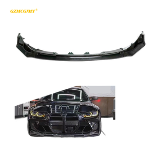 Paraurti Anteriore in Fibra di Carbonio di Alta Qualità Stile V in Tre Pezzi con Splitter Frontale per <span class=keywords><strong>BMW</strong></span> M4 G82 2020+ - Product Image 1