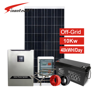 ระบบพลังงานแสงอาทิตย์แบบออฟกริด 10KW 30kw 50kw สำหรับเกาะพร้อมชุดเก็บพลังงาน ระบบพลังงานแสงอาทิตย์แบบออฟกริด 10KW -SN-10K-F - Product Image 5