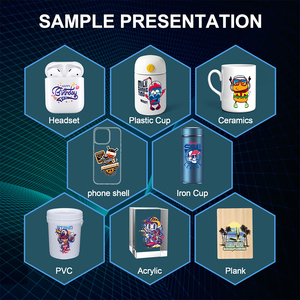 爱普生 A3 紫外线打印机小型多功能喷墨式紫外线平板打印机适用于手机壳 iPad 保护套标签打印机 - Product Image 3
