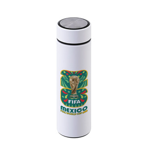 Taza <span class=keywords><strong>de</strong></span> Agua <span class=keywords><strong>de</strong></span> Acero Inoxidable 304, Recuerdo <span class=keywords><strong>de</strong></span> la <span class=keywords><strong>Copa</strong></span> <span class=keywords><strong>de</strong></span> Fútbol Brasil Alemania 2026, Mascota Hércules, para Estados Unidos, Canadá y México - Product Image 4