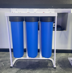 Grande filtro acqua blu tutta la casa grande flusso Jumbo sistema di depuratore di acqua con misuratore di pressione per gli Emirati arabi uniti - Product Image 5