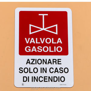 الصين الصانع تحذير رخيصة مخصصة البلاستيك لا تدخين علامة للتسوق - Product Image 2