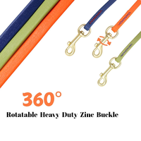 Laisse pour chien NOVIPET en PVC imperméable pour chiens de grande et moyenne taille, laisse d'entraînement robuste, longue, durable, résistante aux déchirures, laisse de promenade pour animaux de compagnie