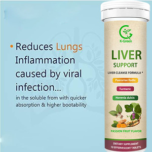 สารต้านอนุมูลอิสระจากตับสำหรับการสนับสนุนสุขภาพปอด<span class=keywords><strong>เม็ด</strong></span><span class=keywords><strong>ฟู่</strong></span>ผลไม้รสเสาวรสทำความสะอาดตับ - Product Image 3