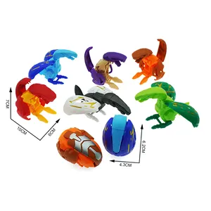 2022 New Style Plastic Deformation Dinosaur Egg Without Printing For Dinosaur Head For Kids Early Education Deformed Toys