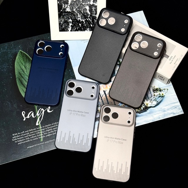 Frosted Ultra-thin Phone case Suitable for iPhone 17 Pro Mobile Phone case TPU Soft for iphone 17 Anti-fall Protective Cover
