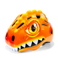 Casque de vélo pour enfants, dinosaure 3D, pour sports de plein air, équitation, patinage, skateboard, cyclisme, avec animal de dessin animé