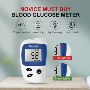 Medidor de Glucosa en Sangre Safe-ACCU 2 Sin Codificación, Glucómetro de Alta Precisión, Kit de Prueba de Glucosa en Sangre para Diabetes con Tiras Reactivas y Lancetas - Product Image 6