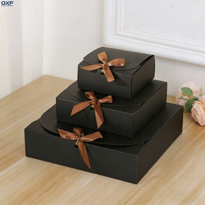 Caixas de Presente de Luxo Dobráveis Descartáveis por Atacado com Fechamento Magnético e Alça, Laminação Fosca, Logotipo Personalizado em Papel Kraft para Casamento - Product Image 4
