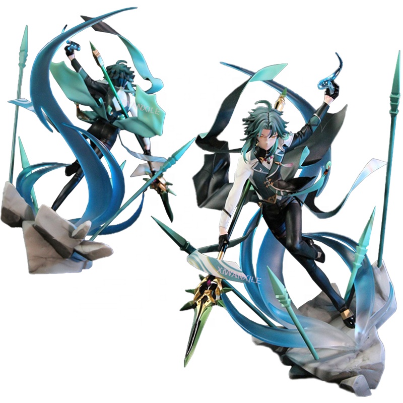 Фигурка Genshin Impact, Xiao Vigilant, аниме-фигурка Yaksha, Keqing, Мона, Raiden Shogun, коллекционные игрушки, 30 см