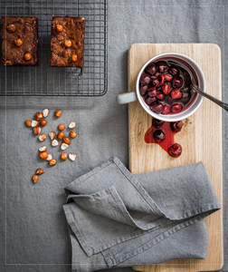 Nappe carrée jetable en lin pur tissé sur mesure pour la maison ou les mariages, style vintage violet (couleurs mélangées) - Product Image 4