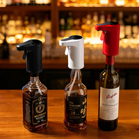 Cadeau de Noël : Distributeur de vin électrique intelligent et quantitatif, décanteur de whisky de bureau, aérateur et verseur de vin automatique USB pour la maison et les fêtes