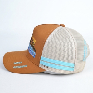 Casquette Trucker 5 Panneaux Personnalisée <span class=keywords><strong>de</strong></span> Haute Qualité pour Hommes, en Tissu Mesh avec Broderie 3D, Idéale pour les Activités <span class=keywords><strong>de</strong></span> Plein Air, la Plage et la Pêche - Product Image 3