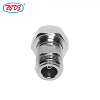 Werkseitige Lieferung 4.3-10 Mini-Din zu N Adapter 4.3-10 Stecker zu N Buchse Low Pim RF Koax Koaxial Adapter Adapter Konverter