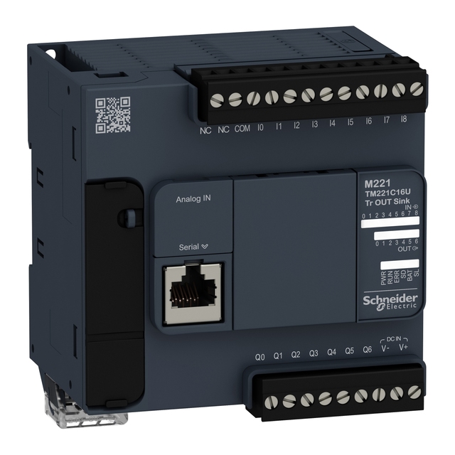 In Stock PLC TM221C16U Programming Controller System