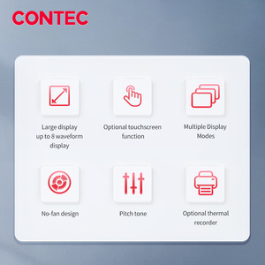 CONTEC CMS8000-1 ИБП ETCO2 многопараметрический монитор пациента для контроля за ambulancia для палаты интенсивного лечения жизненных функций пациента монитор - Product Image 3