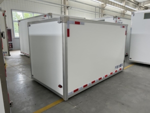 Caisse de camion frigorifique Thermo King pour le transport de <span class=keywords><strong>viande</strong></span>, de fruits, d'eau, panneau sandwich isolé, caisse de camion frigorifique - Product Image 2