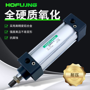 Composants pneumatiques Cylindre Anneau magnétique SC80/100/125/160-25-50-75-100-125-150-175 pour les industries agricoles Piston Neuf Occasion - Product Image 6